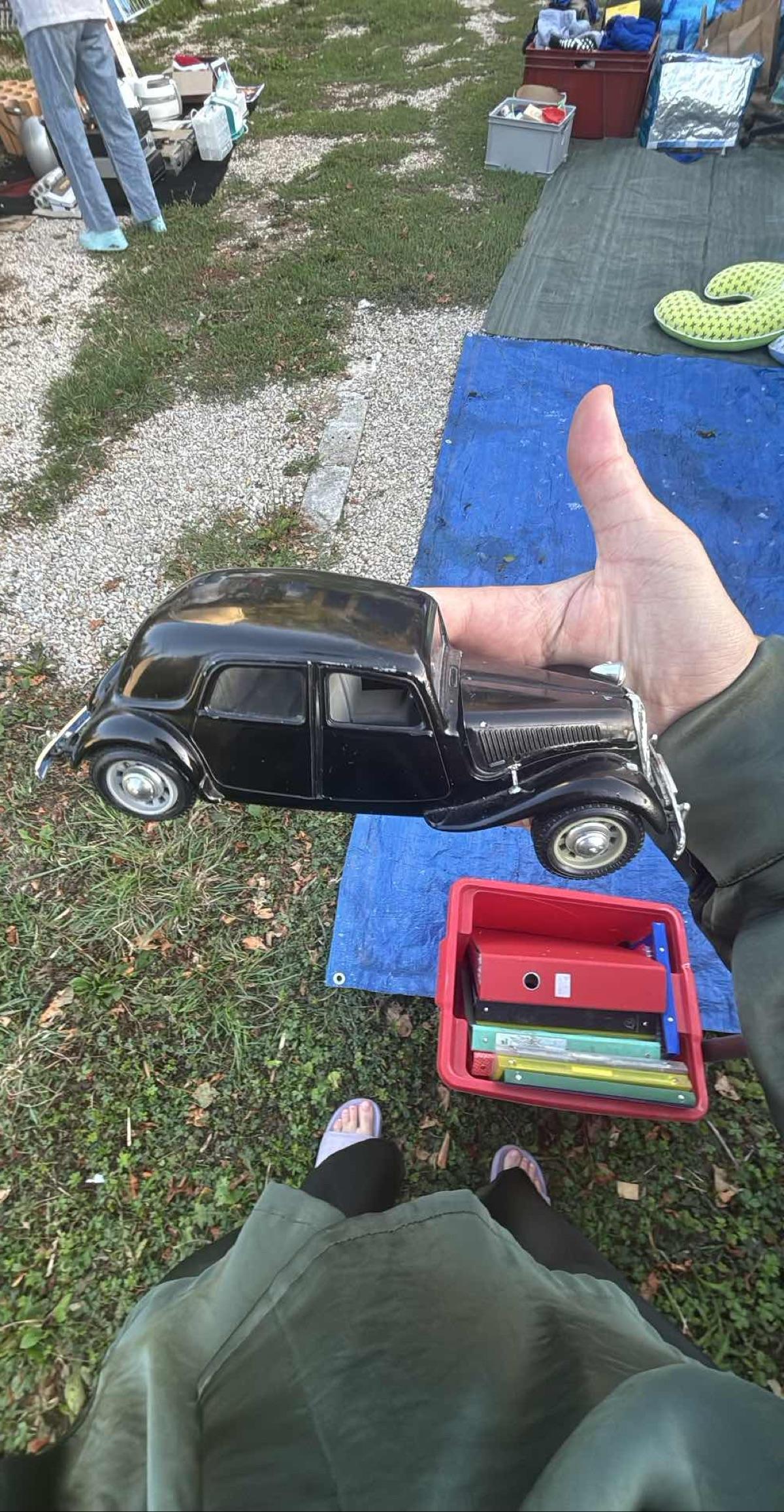 Modèle réduit Citroën Traction Avant Bburago 1/24