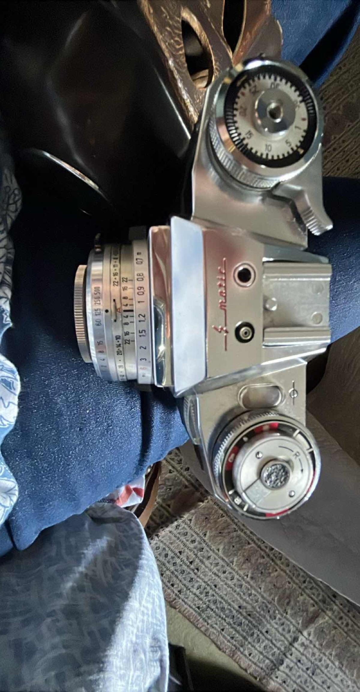 Appareil photo reflex Zeiss Ikon Contaflex avec objectif Carl Zeiss Tessar 2.8/50 3