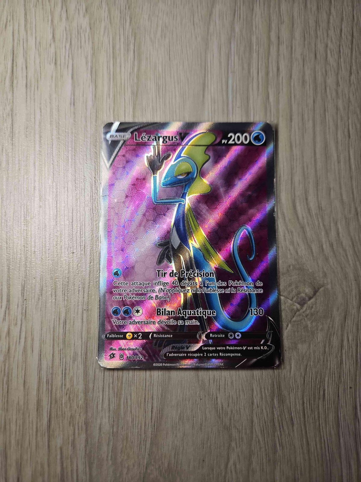 Carte Pokémon Lézargus V SWSH049