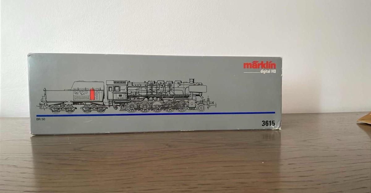 Locomotive à vapeur Märklin Digital HO BR 50, Réf. 3615