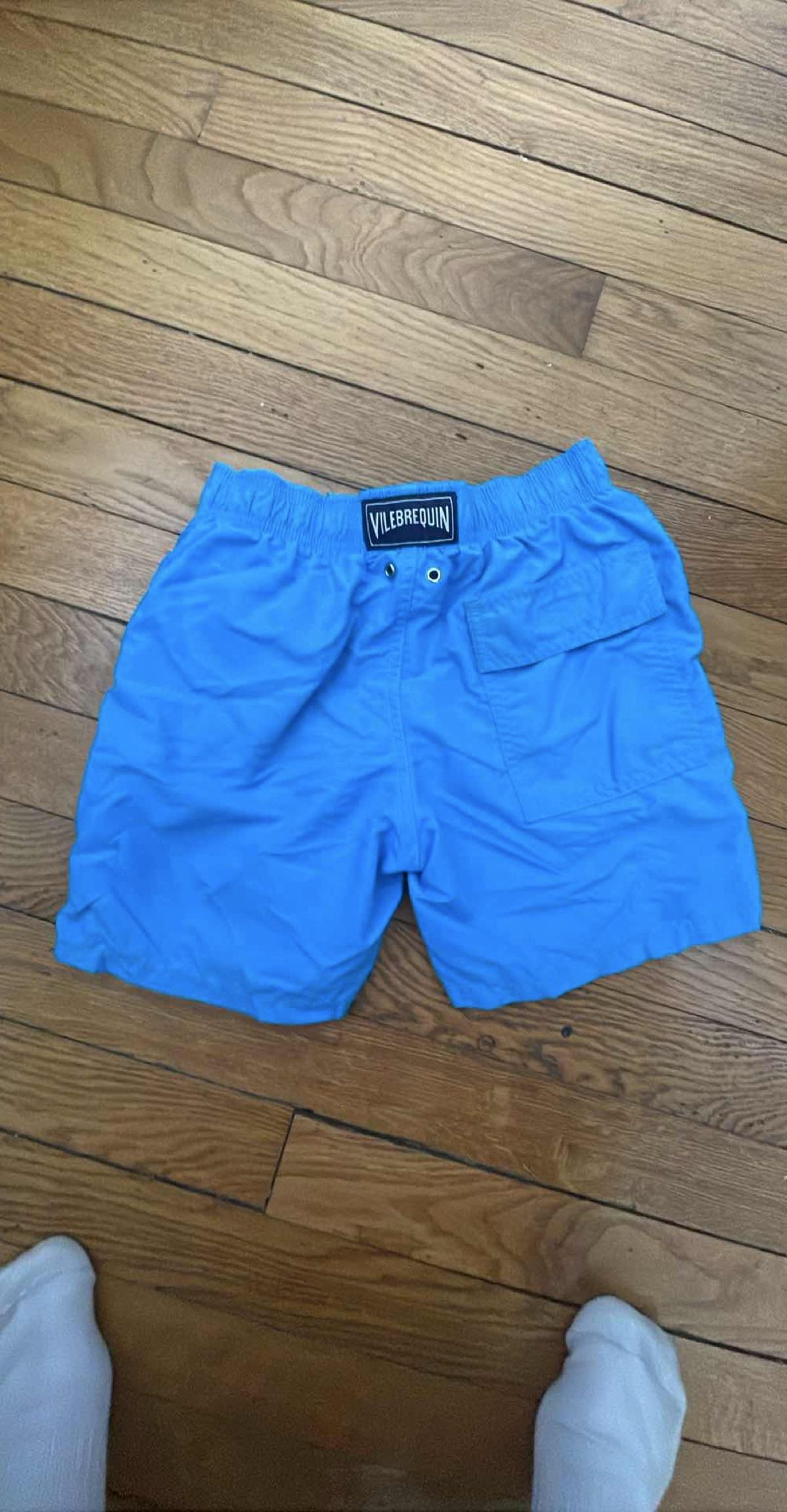 Maillot de bain short Vilebrequin uni bleu 2