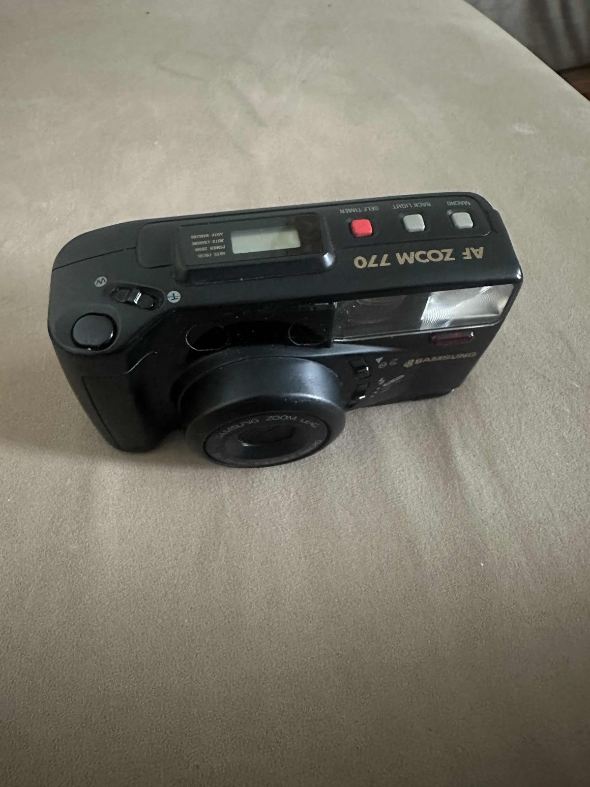 Appareil photo argentique Samsung AF Zoom 770 4