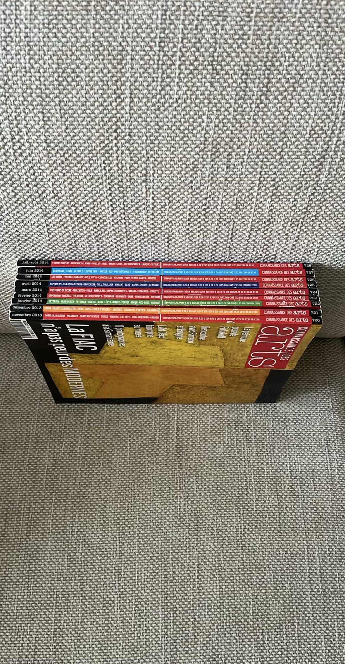 Lot de 8 magazines Connaissance des Arts (n° 720 à 728) 4